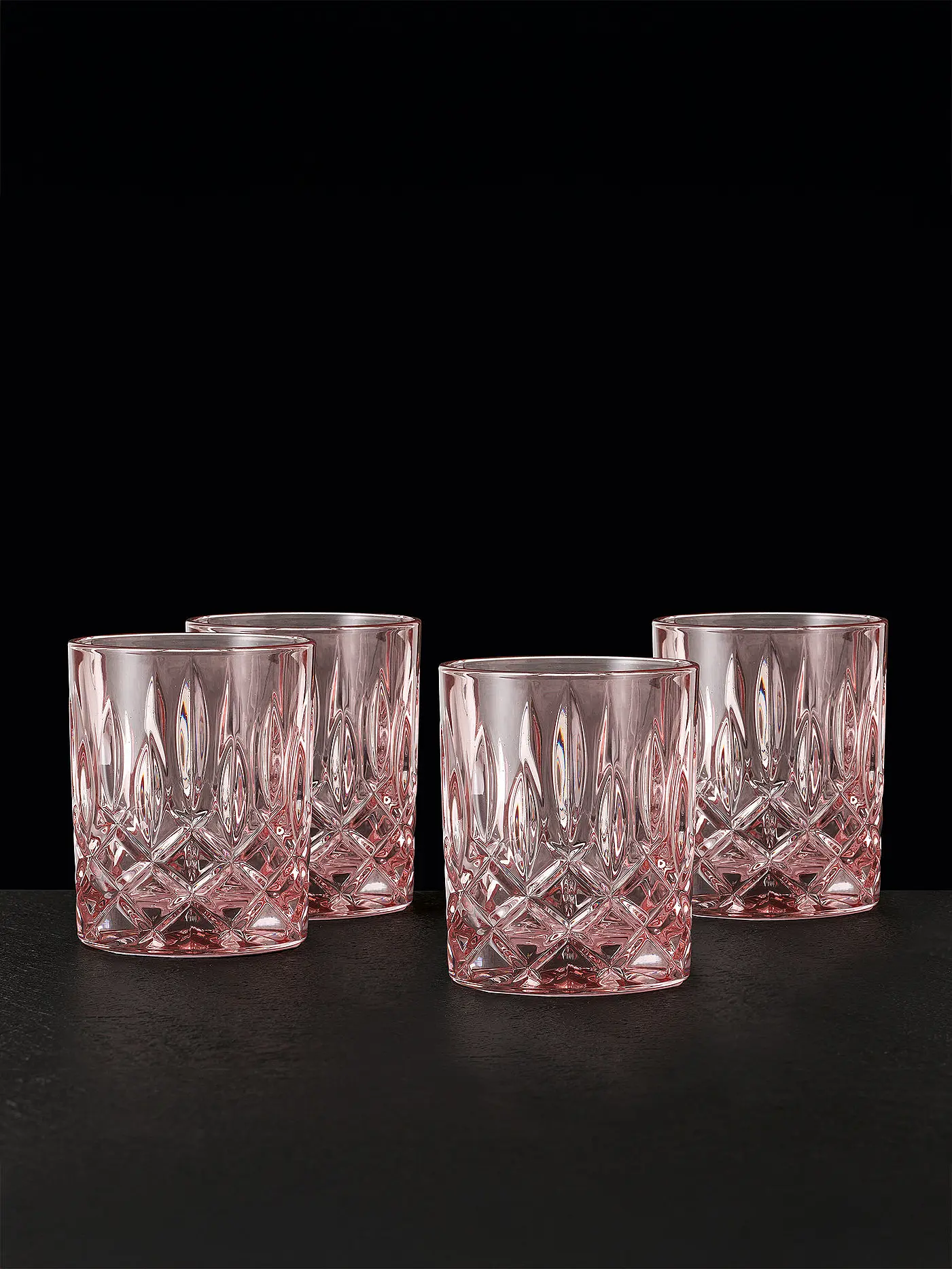 NACHTMANN | Whiskyglas 4er Set NOBLESSE 295ml Aqua | koralle